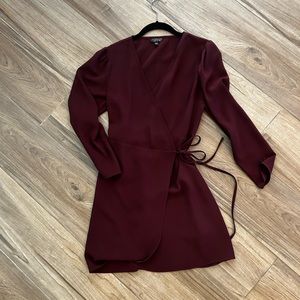 TopShop Crepe Wrap Minidress